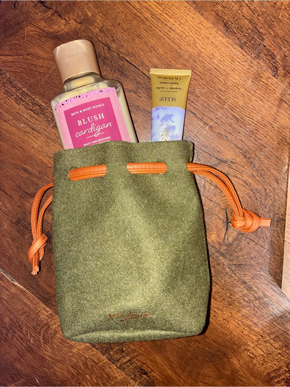 Bath & Body Works Lotion w/ mini Hand Cream & Bag